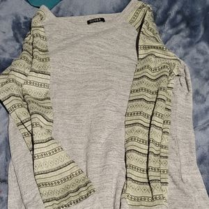 ouges XL long sleeve dress top